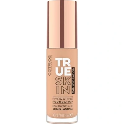 Abbildung von Catrice True Skin Hydrating Foundation, Nr. 020, Nude, feuchtigkeitsspendend, langanhaltend, natürlich, vegan, ohne Alkohol, Parabene, Mikroplastikpartikel, 1er Pack (30ml)