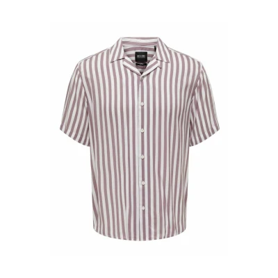 Abbildung von Only &amp; Sons Onswayne LIFE SS NOOS Hemd, Herren, Größe: Small, Nirvana
