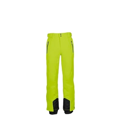 Abbildung von killtec Herren Skihose/Funktionshose mit Kantenschutz und Schneefang KSW 80 MN SKI PNTS, frühlingsgrün, XL, 39745 000