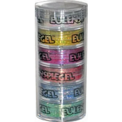 Abbildung von Eulenspiegel 999158 Polyesterglitzer Glamour Edition, 6 x g, Streuglitzer, Karneval, Halloween, Mottoparty