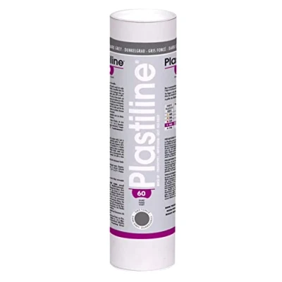 Abbildung von J. Herbin 1760T Plastilin für den Modellbau, 1 kg, zum modelieren, HG60, hart, Dose, Grau