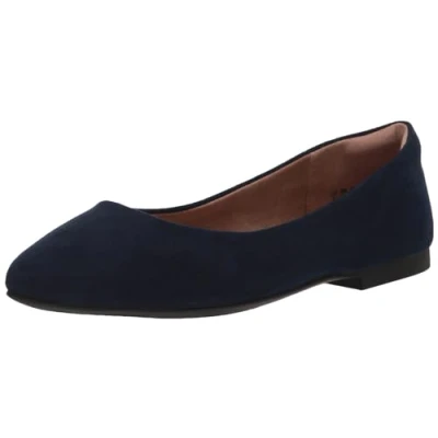 Abbildung von Amazon Essentials Damen Ballerinas mit spitzem Zehenbereich, Marineblau, 39 EU