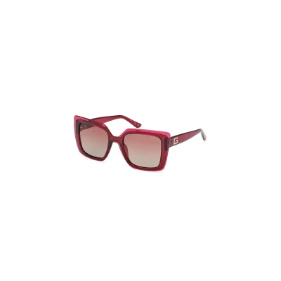 Abbildung von Guess Iniettato Sonnenbrille, Damen, Größe: One Size, borgogna sfumato
