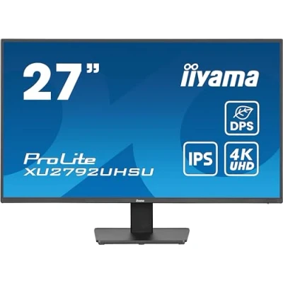Abbildung von iiyama Prolite XU2792UHSU B6 68,5cm 27&quot; IPS LED Monitor 4K UHD HDMI DP USB3.2 USB C 15W DPS Slim Line schwarz