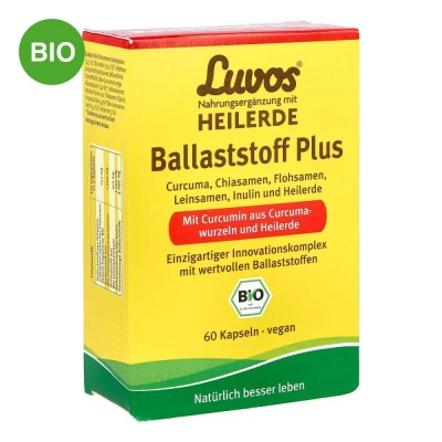Abbildung von Luvos Heilerde Bio Ballaststoff Plus Kapseln