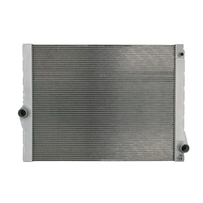 Abbildung von NRF 550185 Kühler, Motorkühlung Aluminium 600 496 32 Kühlrippen gelötet