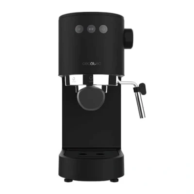 Abbildung von Cecotec Espressomaschine Cafelizzia Fast. 1350 W, Thermoblock, ForceAroma Technologie mit 20 Bars, verstellbare Dampfdüse, Doppelter Auslauf, Abnehmbarer Wassertank