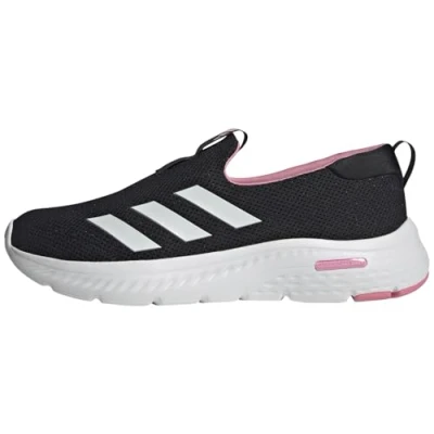 Abbildung von adidas Damen Cloudfoam Move Lounger Shoes Schuhe, core Black/Cloud White/Bliss pink, 41 1/3 EU