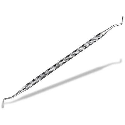 Abbildung von Eckenheber Fußpflegeinstrument Doppelinstrument Nagelheber mittlere Enden Edelstahl 17 cm
