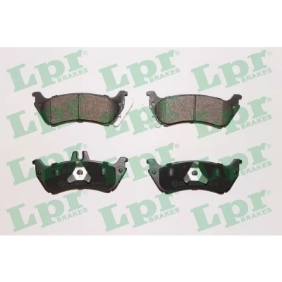 Abbildung von LPR 05P1000 Bremsbelagsatz MERCEDES BENZ: ML Class