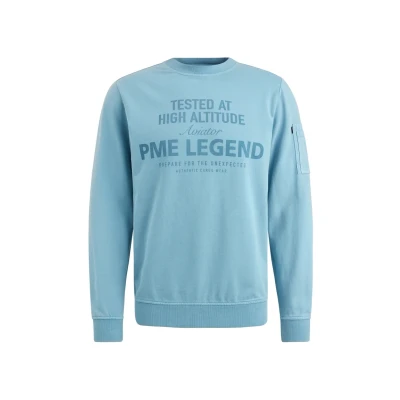 Abbildung von PME Legend Sweatshirt Artwork Sweatshirt, Herren, Größe: 3XL, Ashleigh blue