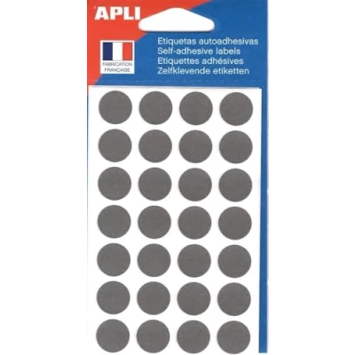 Abbildung von APLI 102221 Packung mit 168 grauen Tabletten Ø 15 mm