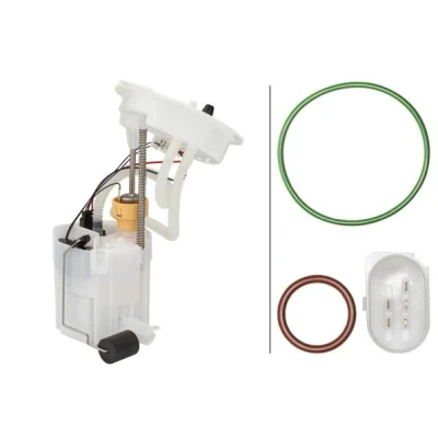 Abbildung von HELLA 8TF 358 302 881 Kraftstoff Fördereinheit mit Dichtung elektrisch BMW: 1 Hatchback