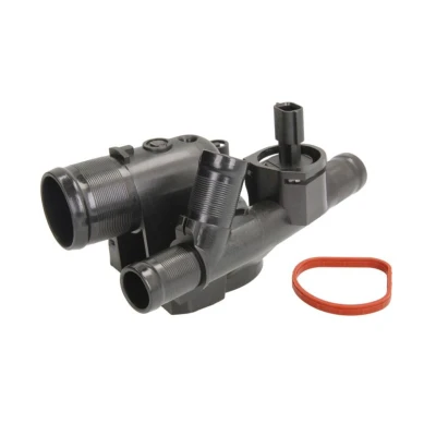 Abbildung von THERMOTEC D2R017TT Kühlwasserthermostat mit Gehäuse RENAULT: ESPACE 4, LAGUNA 3 Grandtour, MEGANE 2 Stufenheck, NISSAN: Qashqai / Qashqai+2 I