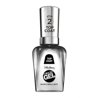 Abbildung von Sally Hansen Miracle Gel Überlack ohne künstliches UV Licht, versiegelnder Top Coat, glänzend, mit Finish, transparent, (1 x 14,7 ml)