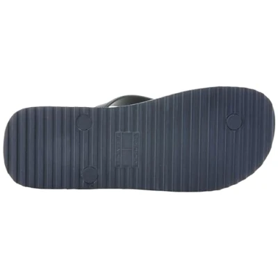 Abbildung von Tommy Jeans Damen Flip Flops Logo Zehentrenner, Blau (Moderate Blue), 39