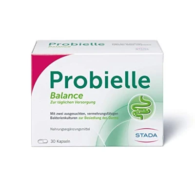 Abbildung von Probielle Balance Kapseln zur Unterstützung der Darmflora Besiedlung des Darms 1 x 30