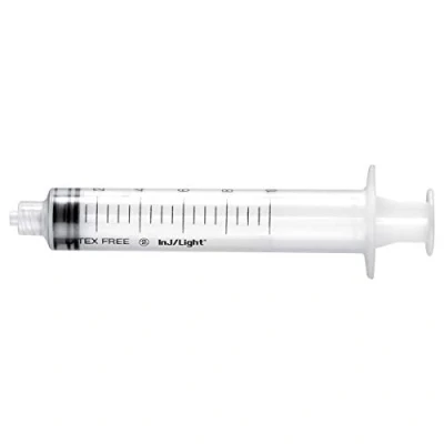 Abbildung von Rays INJ/LIGHT Injektionsspritzen ohne Nadel, Luer Lock Konus, steril, Einweg, latexfrei, Volumen 5 ml, Packung mit 100 Stück