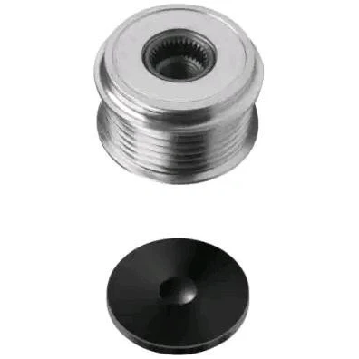 Abbildung von HELLA 9XU 358 038 131 Freilauf Lichtmaschine 41,8 mit Kappe RENAULT: CLIO 2 Kasten, Scénic 1