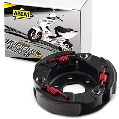 Abbildung von Area1 Motorroller Tuning Sport Kupplung 50ccm 107mm kompatibel mit Aerox Jog Neos, Runner, NRG TPH Zip, ET2 ET4 Sprint, Speedfight 2 3 4 Jetforce, GY6 139QMAQMB