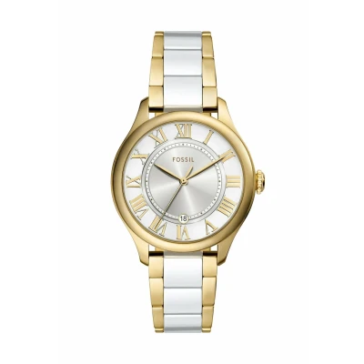 Abbildung von Fossil Traditional Gilmore Uhr, Damen, Größe: One Size, Gold