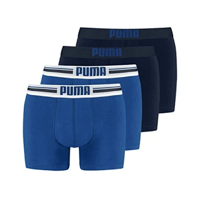 Abbildung von PUMA Boxer »Placed Logo«, (Packung, 2er Set), mit dehnbarem Komfortbund