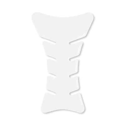 Abbildung von 4R Quattroerre.it 1871 Tankpad 3D Motorrad Tankschutz Sport, Super Transparent, 13 x 20 cm