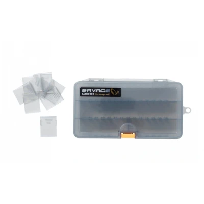 Abbildung von Savage Gear Lurebox 4B Smoke 21,4 x 11,8 4,5cm Tacklebox