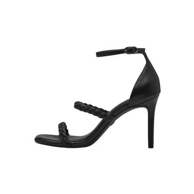 Abbildung von Tamaris Riemensandalette, Damen, Größe: 40, Black Schuhe