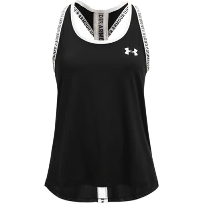 Abbildung von Under Armour Knockout Tank Top Mädchen Schwarz, Größe XL