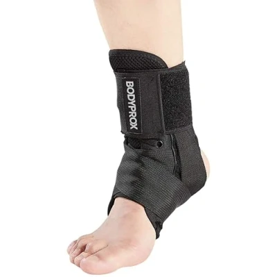 Abbildung von Bodyprox Knöchelbandage für Frauen und Männer, Schnürsenkel Knöchelstützbandage zur Stabilisierung bei verstauchtem Knöchel.