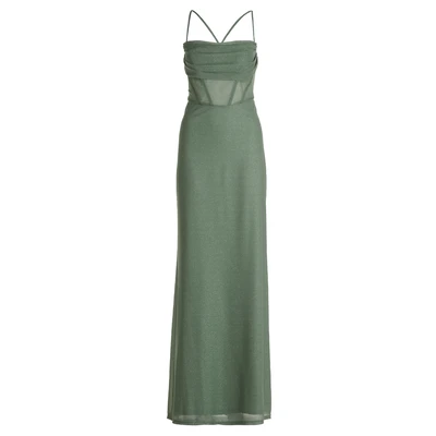 Abbildung von Vera Mont Maxikleid, Damen, Größe: 36, green