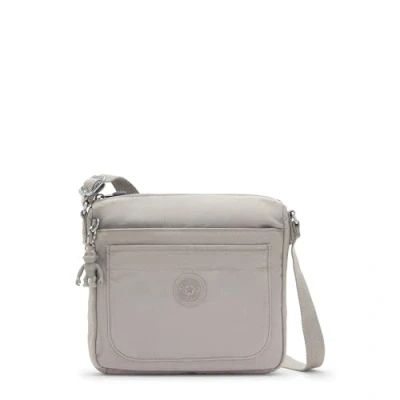 Abbildung von Kipling Sebastian Kleine Umhängetasche, Grey Gris (Grau)