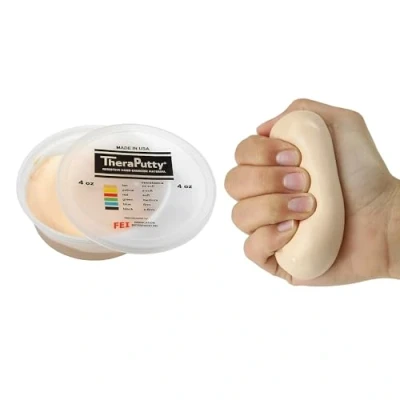Abbildung von CanDo TheraPutty Therapie Knetmasse 113 g beige (extra leicht)