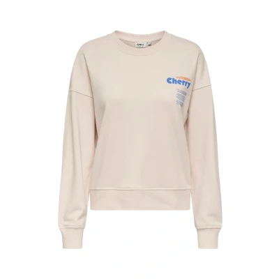 Abbildung von ONLY Sweatshirt »ONLPHILEA L/S FRUIT O NECK UB SWT«