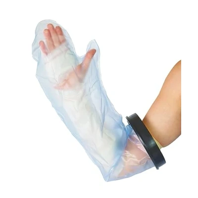 Abbildung von PEPE Kurzer Wasserdichter Armprotektor für Gipsverbände (50 cm), Wasserschutz Gipsverbände, Gipsschutz Wasserdicht Arm Erwachsene, Armschutz Beim Baden, Duschschutz