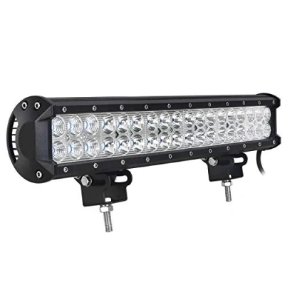 Abbildung von AUXTINGS 46cm 108W LED Arbeitsscheinwerfer Bar Scheinwerfer 12V 24V mit Kabelbaum Flutlicht Reflektor Combo Arbeitslicht Zusatzscheinwerfer für Auto Offroad Traktor SUV UTV ATV