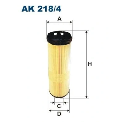 Abbildung von Luftfilter FILTRON AK218/4
