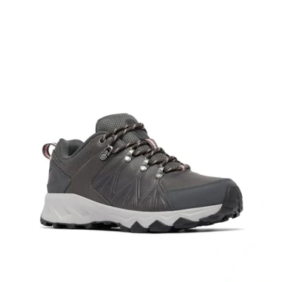 Abbildung von Columbia Peakfreak II Outdry Leather, Niedrige Trekking und Wanderschuhe, Ti Grey Steel, Salmon Rose,