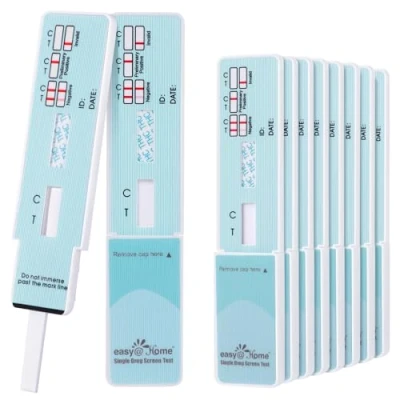 Abbildung von 10xDrogentest Cannabis Marihuana Haschisch THC Einzel Panel Drogenschnelltest Urintest Teststreifen Easy@Home #EDTH 114
