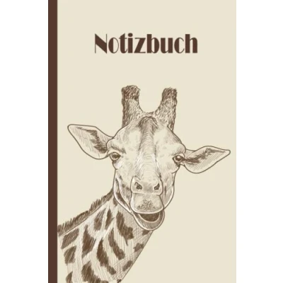 Abbildung von Giraffen Notizbuch: Notizbuch, breites liniertes Notizbuch aus liniertem Papier für Schule, Studenten, Geschenk Kinder, Jungen, Mädchen, Teenager, liebhaber