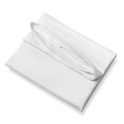 Abbildung von SETEX Antiallergen Kissen Schonbezug, 40 x 60 cm, 100% Baumwolle, Kissenbezug für Kopfkissen, Protect &amp; Care Bettwäsche, Weiß