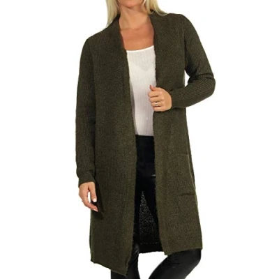 Abbildung von ONLY Onljade LS NOOS Strickjacke, Damen, Größe: Small, Khaki