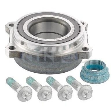 Abbildung von SNR R151.63 Radlagersatz mit integriertem magnetischen Sensorring 92 MERCEDES BENZ: C Class T modell, Saloon