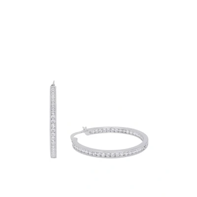 Abbildung von s.Oliver MIT Zirkoni Ohrringe, Damen, Größe: One Size, Silber