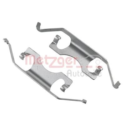 Abbildung von METZGER 109 1640 Zubehörsatz, Scheibenbremsbelag MERCEDES BENZ: E Class Saloon, ML Class, T modell, JEEP: GRAND CHEROKEE 4