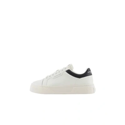 Abbildung von Armani Exchange LION Sneaker low, Herren, Größe: 43, Off white/black Schuhe