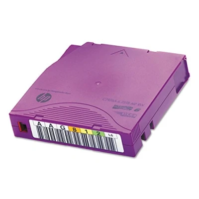 Abbildung von Hewlett Packard Enterprise C7976A 6,25TB MP RW Datenkassette LTO 6 Ultrium
