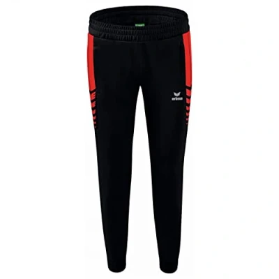 Abbildung von Erima Fussball Teamsport SIX Wings Worker Jogginghose, Damen, Größe: 44, Schwarzrot