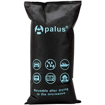 Abbildung von Apalus Luftentfeuchter Auto Wiederverwendbar, Entfeuchter Kissen für Beschlagene Autoscheiben, Winter Zubehör Wohnmobile, Garage, Wohnung, Bad, Kleider Schränke, 1x Antirutschmatte, 1kg